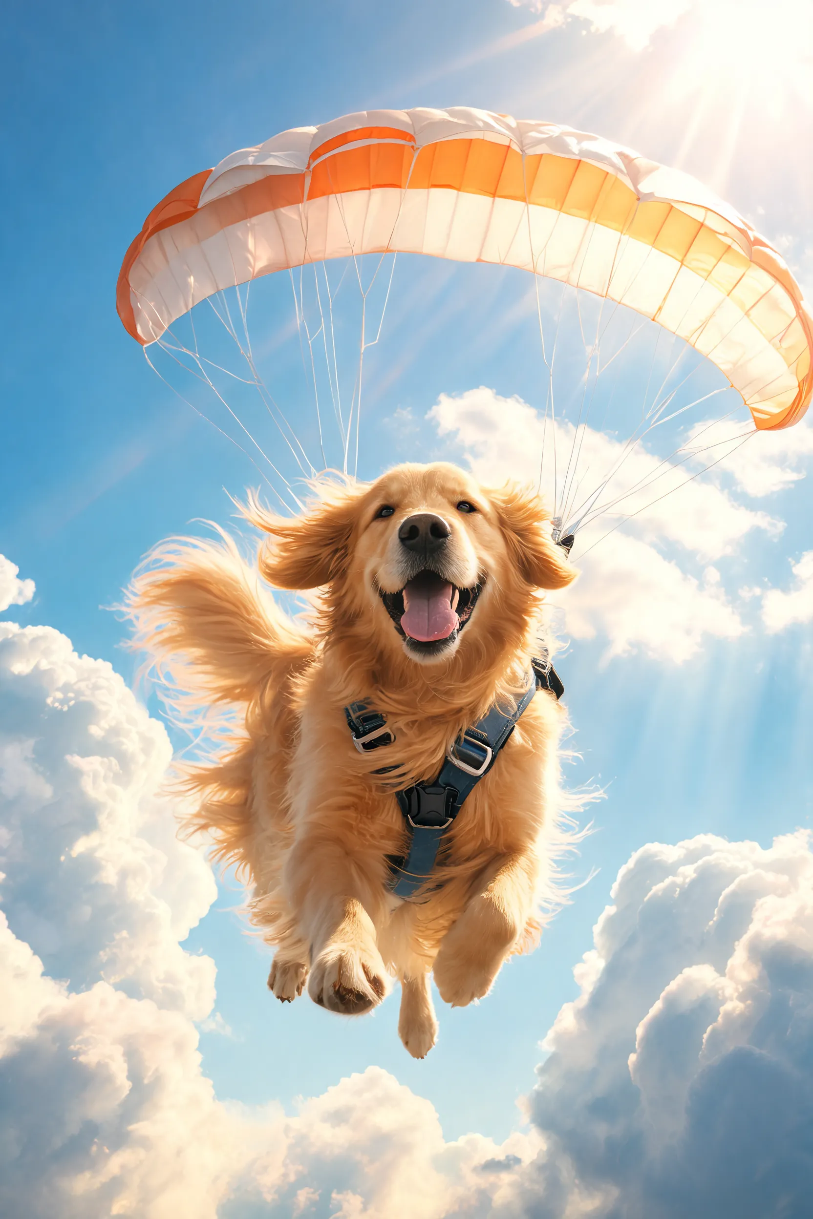 A Very Good Boy — AI pet portrait